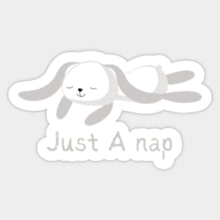 most likely to take a nap Sticker Sticker